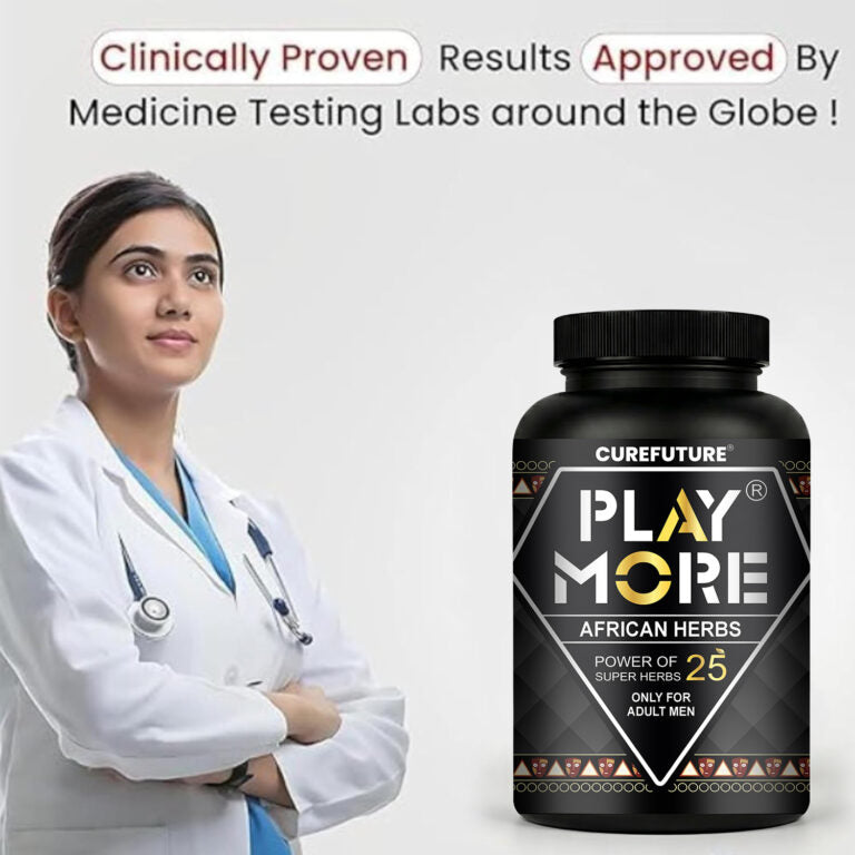 Original Play More African Herbs Premium Formula, Natural Ingredients for Overall Health & Balanced Lifestyle | Playmore.